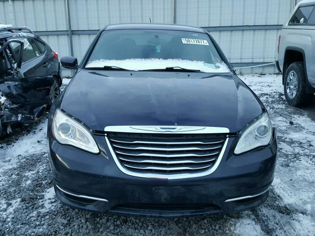 1C3CCBABXCN295863 - 2012 CHRYSLER 200 LX BLUE photo 10