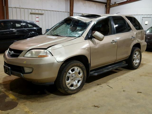 2HNYD18212H535849 - 2002 ACURA MDX TAN photo 2