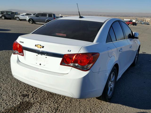 1G1PC5SBXE7177874 - 2014 CHEVROLET CRUZE LT WHITE photo 4