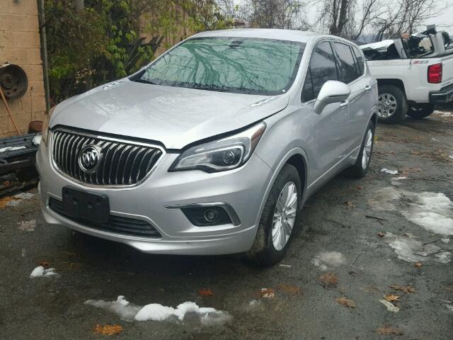 LRBFXASA6HD094602 - 2017 BUICK ENVISION P GREEN photo 2