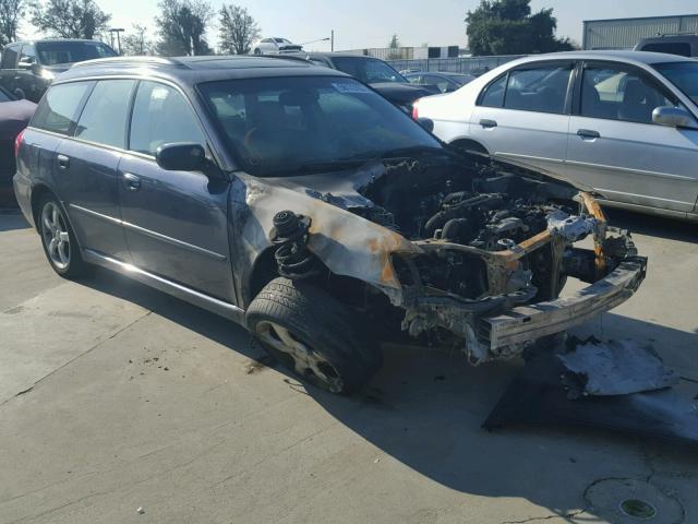 4S3BP626366318516 - 2006 SUBARU LEGACY 2.5 BLUE photo 1