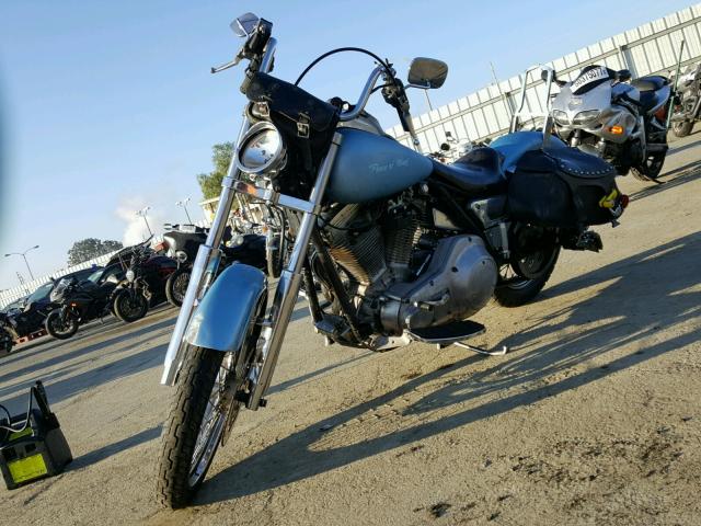 1HD1EKL17JY126332 - 1988 HARLEY-DAVIDSON FXRP BLUE photo 2