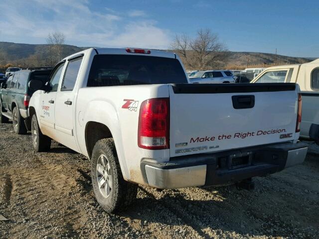 3GTRKVE31AG169717 - 2010 GMC SIERRA K15 WHITE photo 3