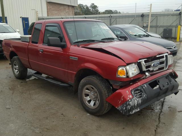 1FTYR44U18PA77203 - 2008 FORD RANGER SUP RED photo 1