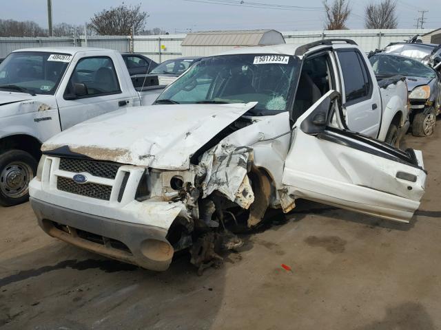 1FMZU67K24UA70101 - 2004 FORD EXPLORER S WHITE photo 2