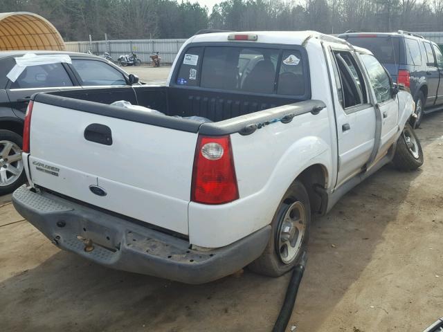 1FMZU67K24UA70101 - 2004 FORD EXPLORER S WHITE photo 4