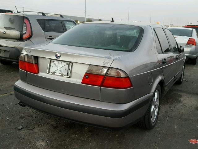 YS3EF48ZX13020375 - 2001 SAAB 9-5 SE GRAY photo 4