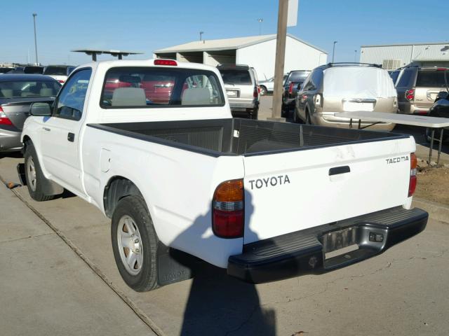 5TENL42N13Z184687 - 2003 TOYOTA TACOMA WHITE photo 3