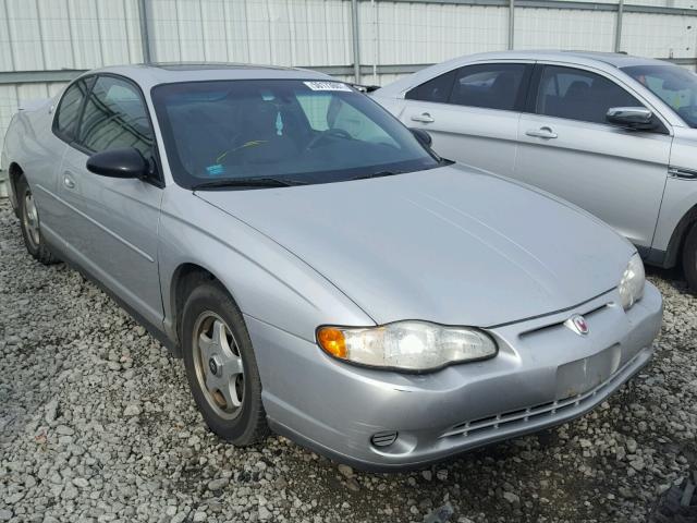 2G1WW12E629158447 - 2002 CHEVROLET MONTE CARL SILVER photo 1