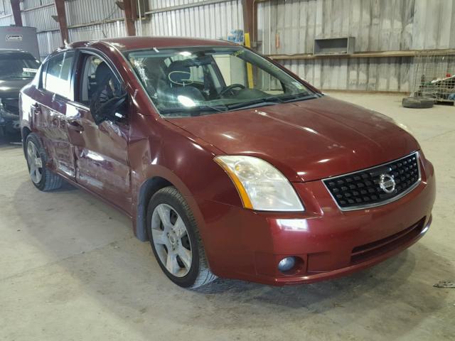 3N1AB61E58L749650 - 2008 NISSAN SENTRA 2.0 RED photo 1