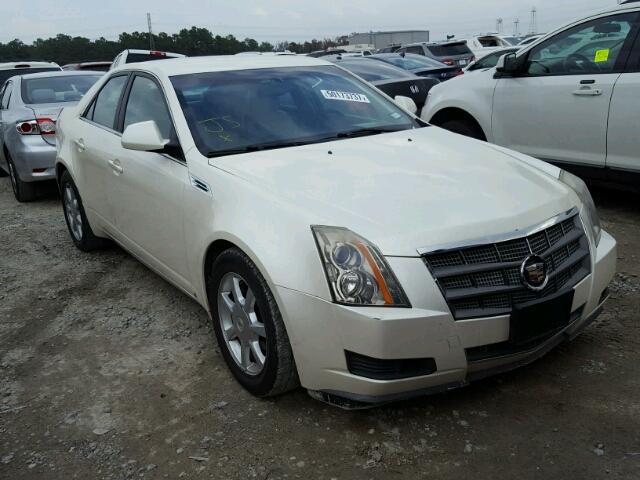 1G6DF577190145886 - 2009 CADILLAC CTS WHITE photo 1