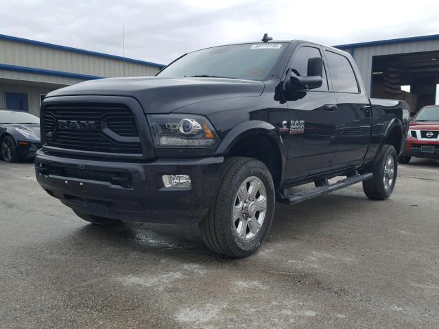 3C6UR5FL8JG142736 - 2018 RAM 2500 LARAM BLACK photo 2