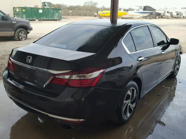 1HGCR2F34GA148688 - 2016 HONDA ACCORD LX BROWN photo 4