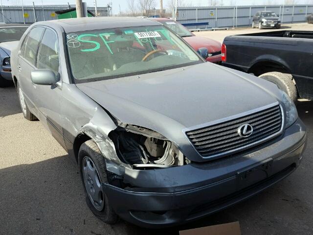 JTHBN30F410035947 - 2001 LEXUS LS 430 GRAY photo 1