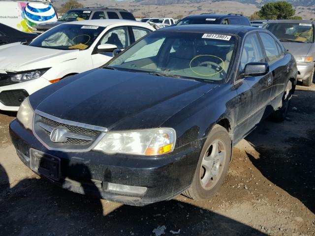 19UUA56662A023935 - 2002 ACURA 3.2TL BLACK photo 2