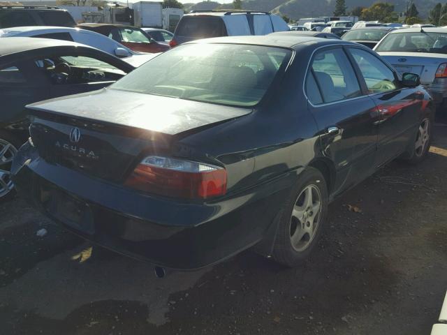 19UUA56662A023935 - 2002 ACURA 3.2TL BLACK photo 4