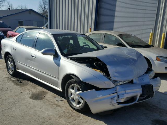 1G3NL52E11C126662 - 2001 OLDSMOBILE ALERO GL GRAY photo 1