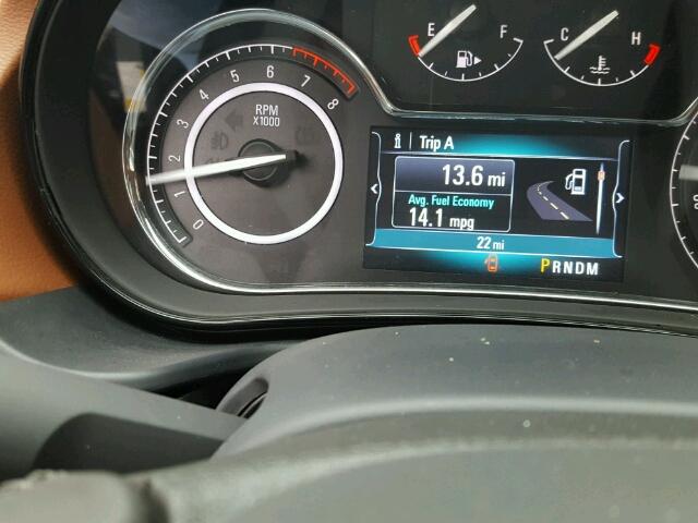 2G4GL5EX9H9194047 - 2017 BUICK REGAL SPOR BLACK photo 8