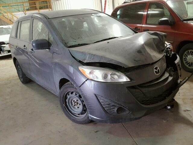 JM1CW2CL3F0187966 - 2015 MAZDA 5 TOURING GRAY photo 1