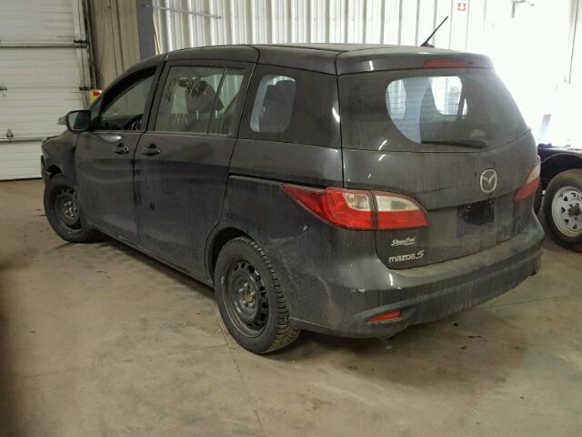 JM1CW2CL3F0187966 - 2015 MAZDA 5 TOURING GRAY photo 3