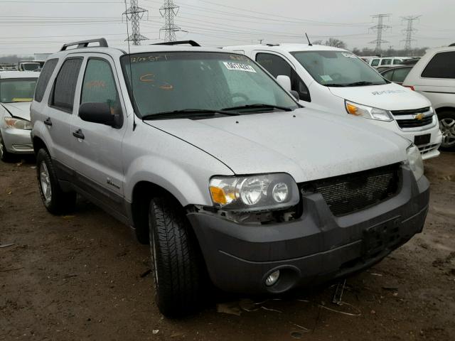 1FMCU59H67KA90160 - 2007 FORD ESCAPE HEV SILVER photo 1