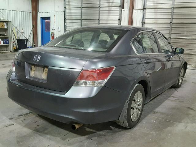 1HGCP2F39AA051452 - 2010 HONDA ACCORD LX GREEN photo 4