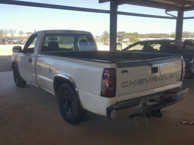 1GCEC14V44Z185650 - 2004 CHEVROLET SILVERADO WHITE photo 3