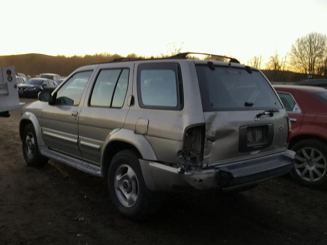 JNRAR05Y0VW013893 - 1997 INFINITI QX4 BEIGE photo 3