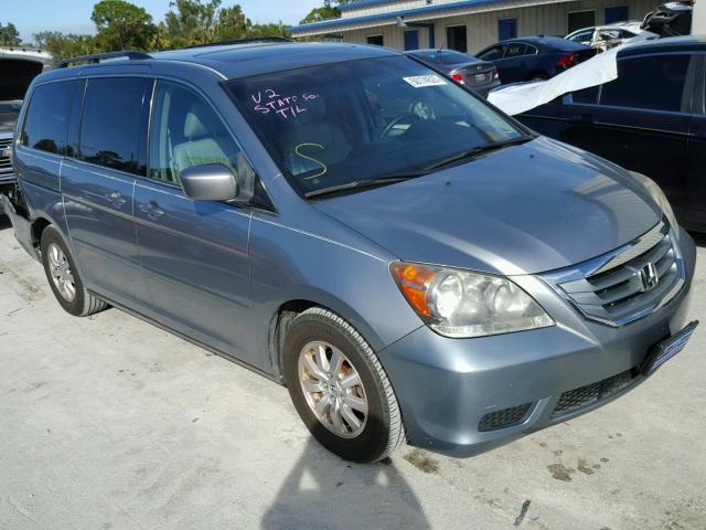 5FNRL38678B019747 - 2008 HONDA ODYSSEY EX TEAL photo 1