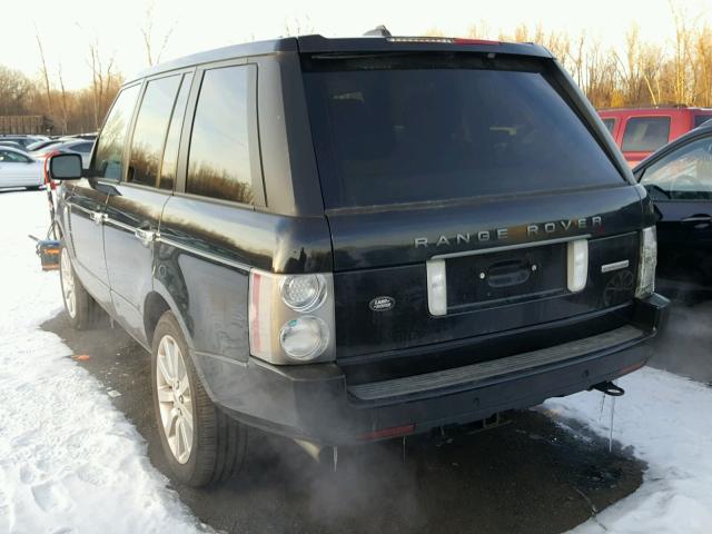 SALMF13486A213391 - 2006 LAND ROVER RANGE ROVE BLACK photo 3