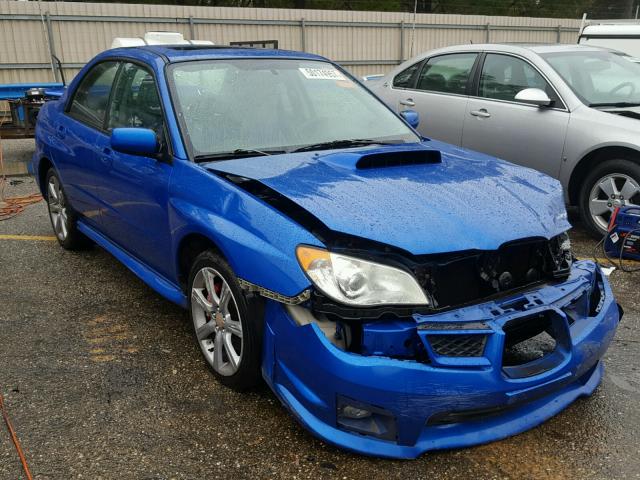 JF1GD74637H501895 - 2007 SUBARU IMPREZA WR BLUE photo 1