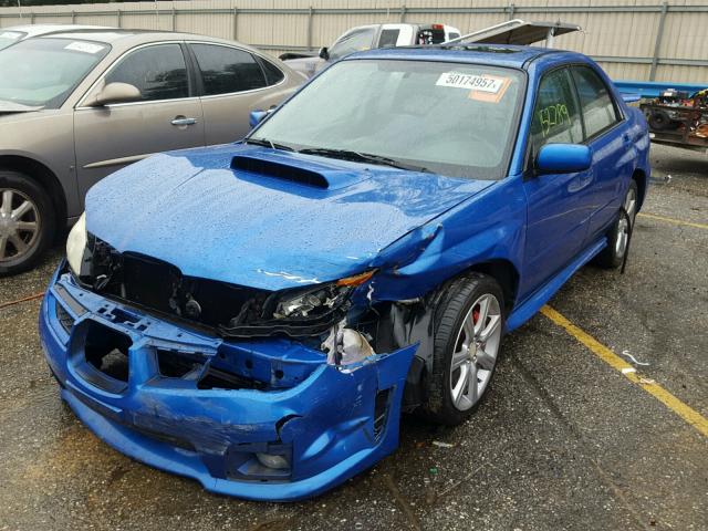 JF1GD74637H501895 - 2007 SUBARU IMPREZA WR BLUE photo 2