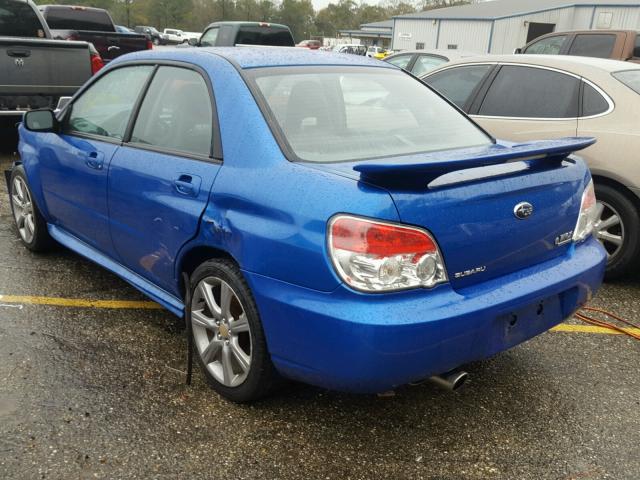 JF1GD74637H501895 - 2007 SUBARU IMPREZA WR BLUE photo 3