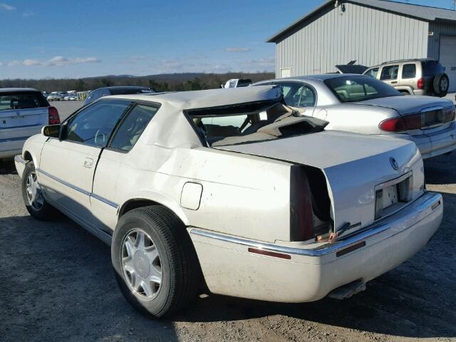 1G6ET1297TU610069 - 1996 CADILLAC ELDORADO T WHITE photo 3