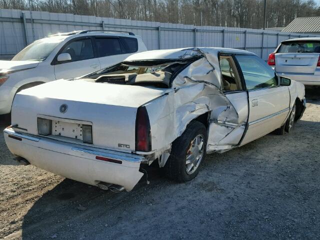 1G6ET1297TU610069 - 1996 CADILLAC ELDORADO T WHITE photo 4