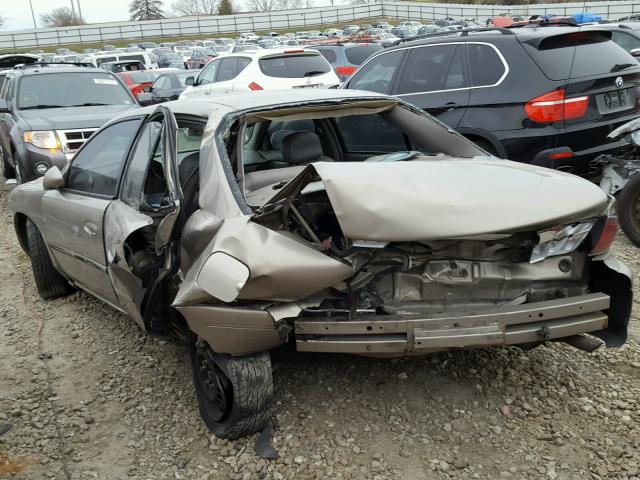 2G4WS52J831176600 - 2003 BUICK CENTURY CU TAN photo 9