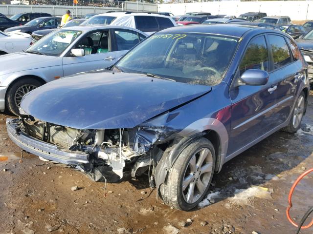 JF1GH6D67BH816626 - 2011 SUBARU IMPREZA OU BLUE photo 2