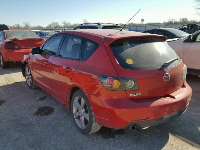 JM1BK143351238018 - 2005 MAZDA 3 HATCHBAC RED photo 3