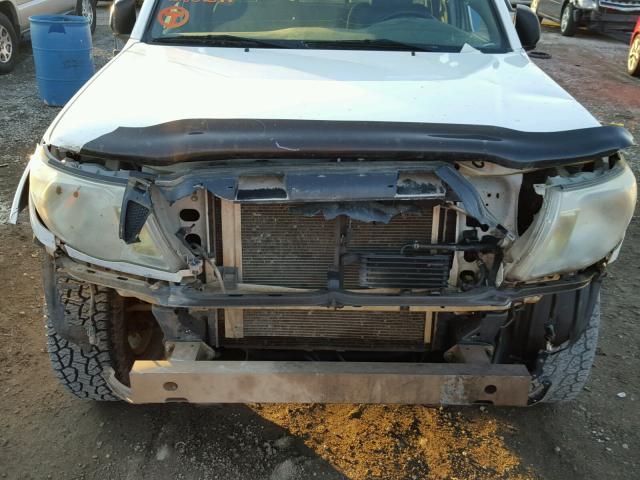 5TEUU42N66Z257694 - 2006 TOYOTA TACOMA ACC WHITE photo 9