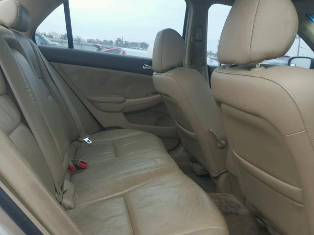 1HGCM56884A009350 - 2004 HONDA ACCORD EX BEIGE photo 6