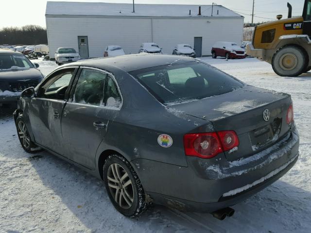 3VWSF71K95M620816 - 2005 VOLKSWAGEN NEW JETTA GRAY photo 3