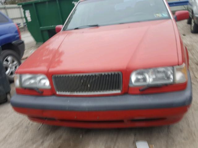 YV1LS5719R2150171 - 1994 VOLVO 850 წითელი ფოტო 7