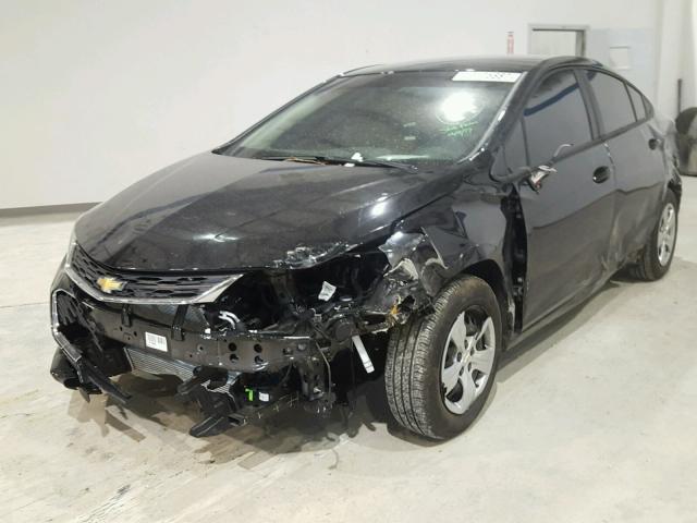 1G1BC5SM2J7104388 - 2018 CHEVROLET CRUZE LS BLACK photo 2