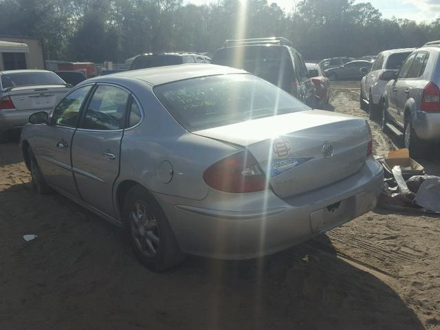 2G4WD552371118527 - 2007 BUICK LACROSSE C SILVER photo 3