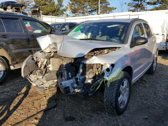 1B3HB48A09D240660 - 2009 DODGE CALIBER SX SILVER photo 2