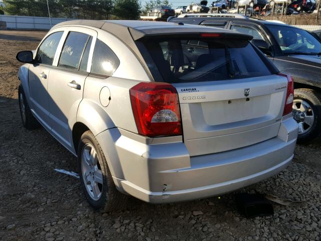 1B3HB48A09D240660 - 2009 DODGE CALIBER SX SILVER photo 3