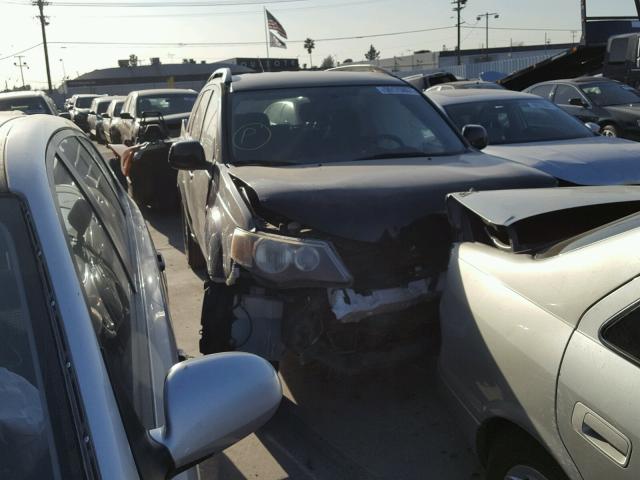 JA4MS31X67U008772 - 2007 MITSUBISHI OUTLANDER BLACK photo 1