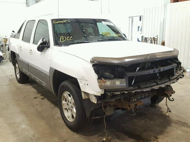 3GNEC13T72G305803 - 2002 CHEVROLET AVALANCHE WHITE photo 1