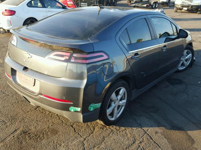 1G1RF6E44DU149071 - 2013 CHEVROLET VOLT CHARCOAL photo 4