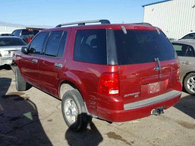 1FMZU63KX4UB85101 - 2004 FORD EXPLORER X RED photo 3